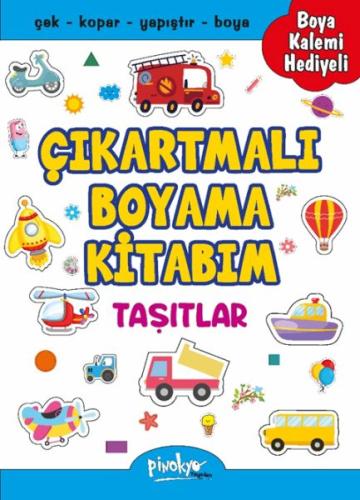 Çıkartmalı Boyama Taşıtlar Buçe Dayı