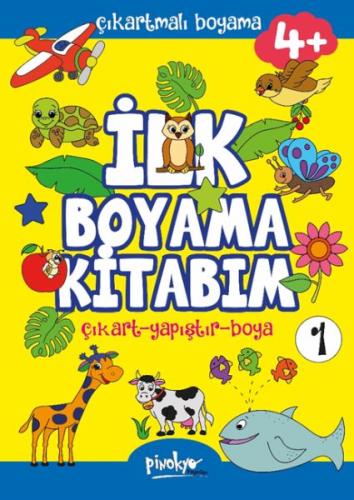 Çıkartmalı İlk Boyama Kitabım 4+ Yaş-1 %30 indirimli Buçe Dayı