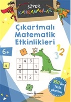 Çıkartmalı Matematik Etkinlikleri - Süper Kahramanlar %31 indirimli Du