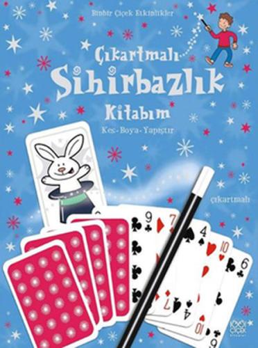 Çıkartmalı Sihirbazlık Kitabım / Kes -Boya - Yapıştır %14 indirimli Be