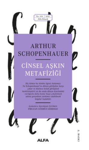 Cinsel Aşkın Metafiziği %10 indirimli Arthur Schopenhauer