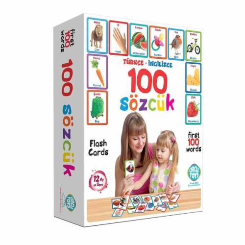 Circle Toys İlk 100 Sözcük İngilizce Türkçe Kartlar