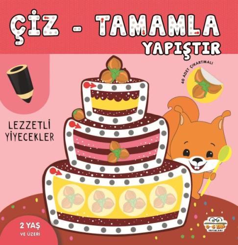 Çiz-Tamamla-Yapıştır Lezzetli Yiyecekler %23 indirimli