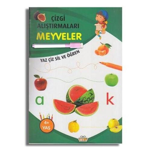 Çizgi Alıştırmaları Meyveler %23 indirimli Emine Ulusoy