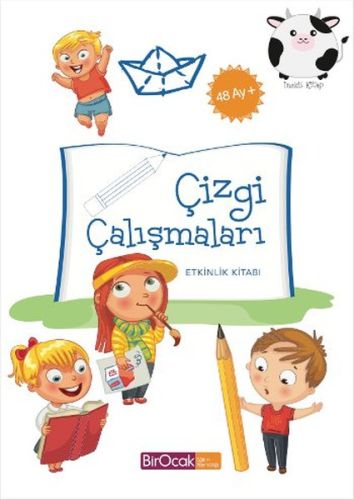 Çizgi Çalışmaları Etkinlik Kitabı (48 Ay) Elif Alkan