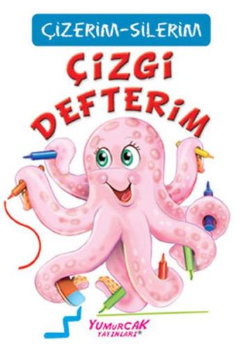 Çizgi Defterim (Çizerim-Silerim) - Kalem Hediyeli %30 indirimli Kolekt