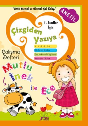 Çizgiden Yazıya Çalışma Defteri-Dik Temel Harflerle Kolektif