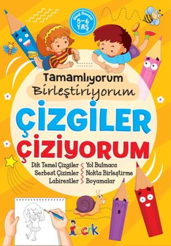 Çizgiler Çiziyorum - Tamamlıyorum Birleştiriyorum %20 indirimli Kolekt