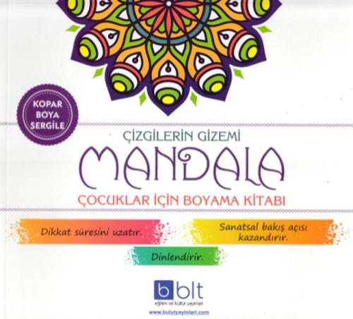 Çizgilerin Gizemi Mandala Çocuklar İçin Boyama Kitabı Kolektif