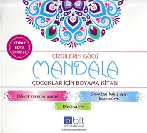 Çizgilerin Gücü Mandala Çocuklar İçin Boyama Kitabı Kolektif