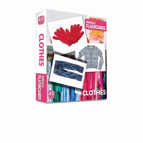 Clothes Miracle Flashcards (45 Cards) %20 indirimli Kolektif