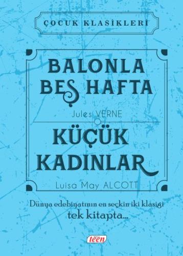 Çocuk Klasikleri - Balonla Beş Hafta - Küçük Kadınlar (Ciltli) Jules V