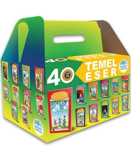 Çocuk Klasikleri Seti (40 Kitap) 100 Temel Eserden Seçmeler Komisyon