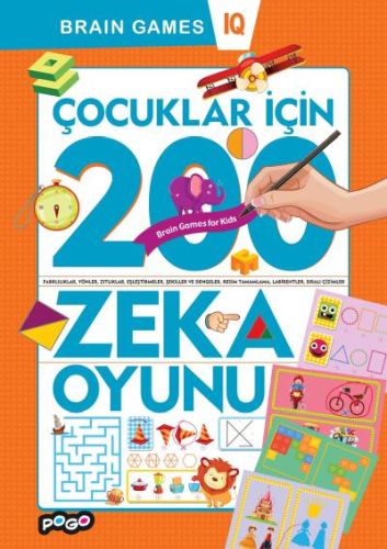 Çocuklar İçin 200 Zeka Oyunu %22 indirimli Kolektif