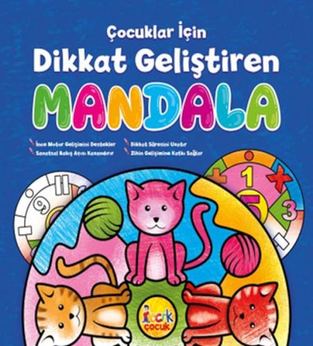 Çocuklar İçin Dikkat Geliştiren Mandala %20 indirimli