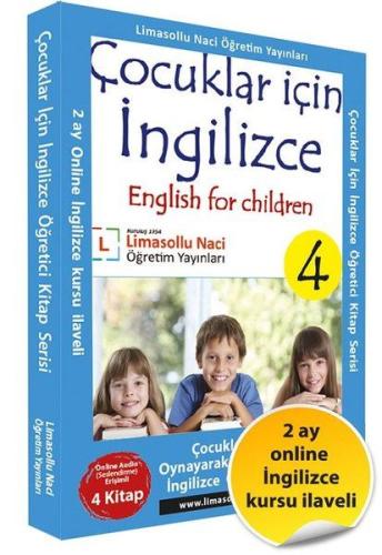 Çocuklar için İngilizce Kitap Serisi - 4 Kitap Takım Kolektif