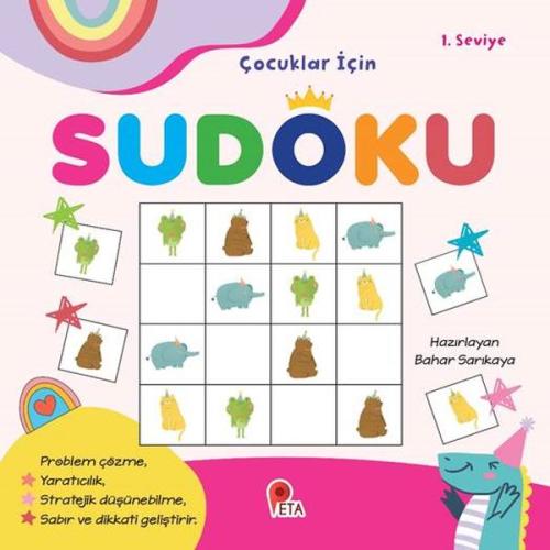 Çocuklar İçin Sudoku 1. Seviye %20 indirimli Bahar Sarıkaya