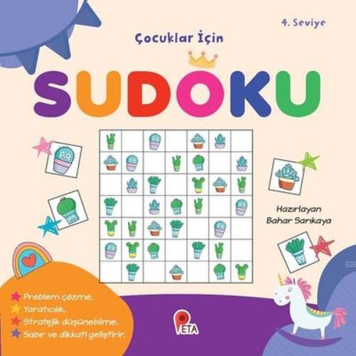 Çocuklar İçin Sudoku 4. Seviye %20 indirimli Bahar Sarıkaya