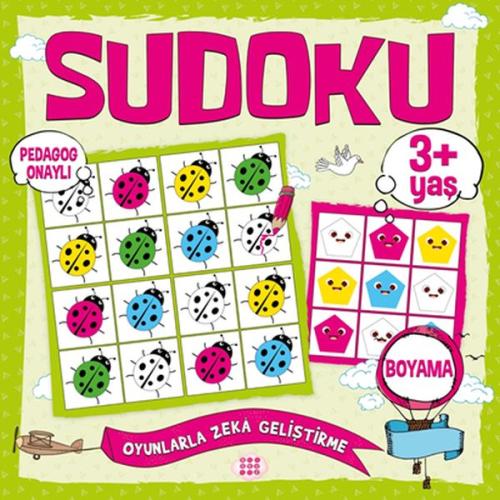 Çocuklar İçin Sudoku - Boyama (3+ Yaş) Kolektıf