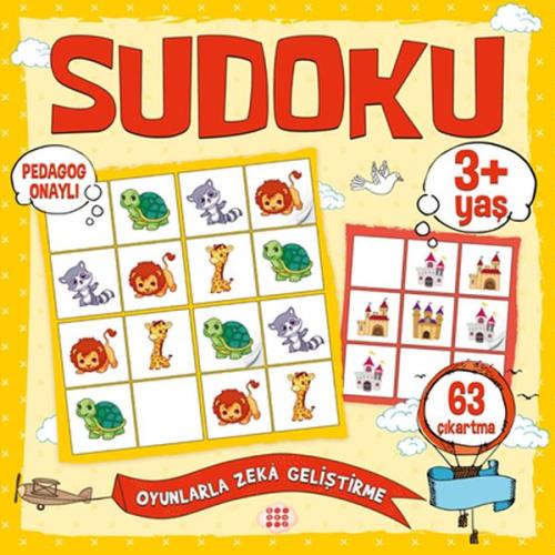 Çocuklar İçin Sudoku - Çıkartmalı (3+ Yaş) Kolektıf