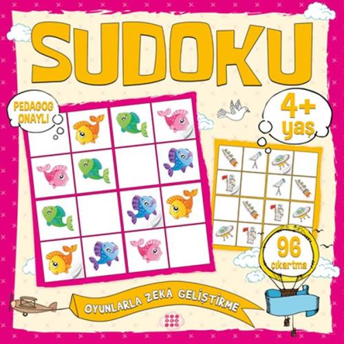 Çocuklar İçin Sudoku - Çıkartmalı (4+ Yaş) Kolektıf
