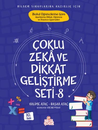 Çoklu Zeka ve Dikkat Geliştirme Seti 8 %20 indirimli Halime Ataç