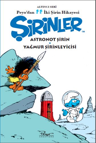 Comics No 6 - Astronot Şirin Pierre Culliford