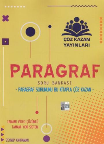 Çöz Kazan Paragraf Konu Özetli Soru Bankası (Yeni) Zeynep Kahraman