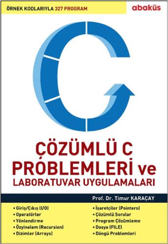 Çözümlü C Problemleri ve Laboratuvar Uygulamaları %20 indirimli Timur 