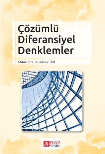 Çözümlü Diferansiyel Denklemler Adnan Baki