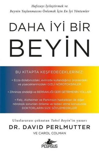 Daha İyi Bir Beyin %15 indirimli David Perlmutter