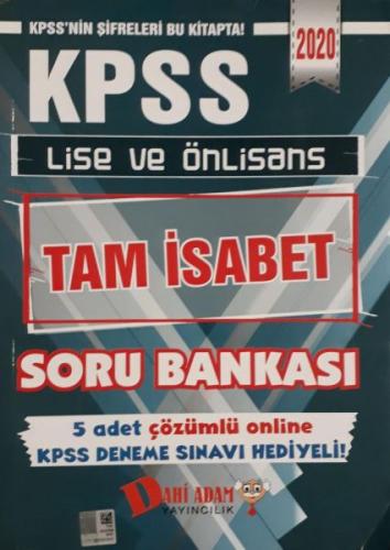 Dahi Adam KPSS 2020 Lise ve Önlisans Tam İsabet Soru Bankası (Yeni) Ko