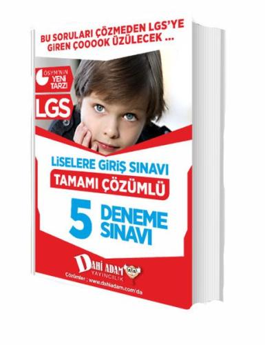 Dahi Adam LGS 5 Deneme Sınavı Tamamı Çözümlü %25 indirimli Kolektif