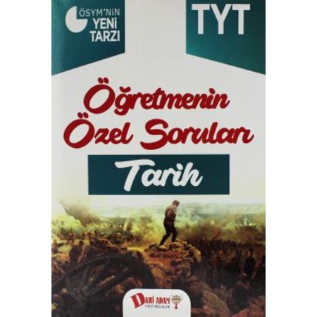 Dahi Adam TYT Öğretmenin Özel Soruları Tarih Soru Bankası %25 indiriml