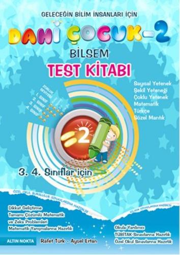 Dahi Çocuk 2 Bilsem Test Kitabı 3.4. Sınıflar için Aysel Ertan