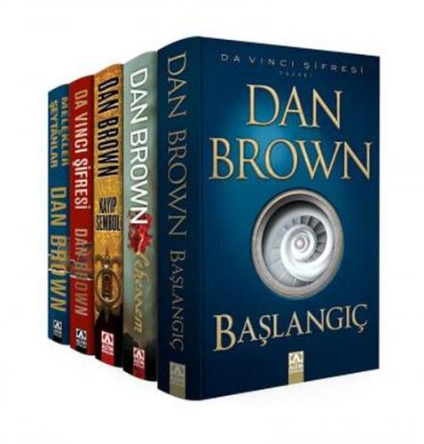 Dan Brown Seti - Robert Langdon Serisi (5 Kitap Takım %10 indirimli Da