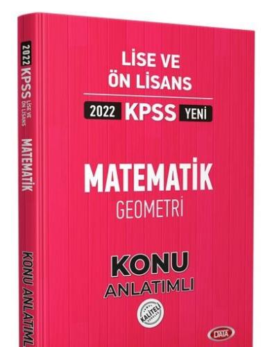 Data 2022 KPSS Lise ve Ön Lisans Matematik Geometri Konu Anlatımlı Kol