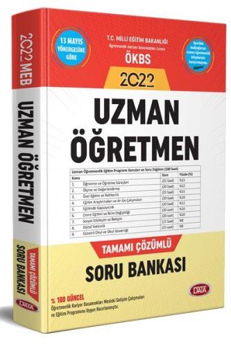 Data 2022 Uzman Öğretmen Tamamı Çözümlü Soru Bankası %23 indirimli Kom