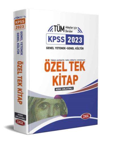 Data 2023 KPSS Genel Yetenek - Genel Kültür Cevaplı - Çözümlü Soru Ban