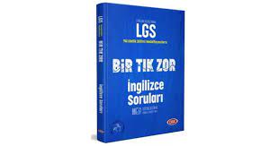 Data 8. Sınıf LGS Bir Tık Zor İngilizce Soruları (Yeni) %23 indirimli 