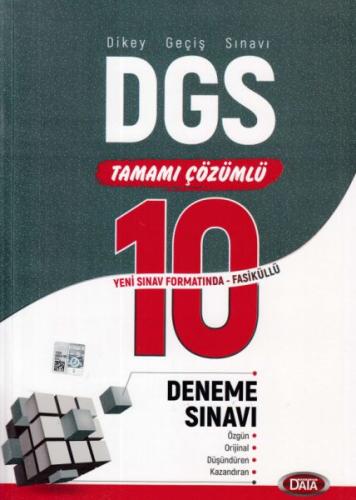 Data DGS Tamamı Çözümlü 10 Deneme Sınavı (Yeni) Kolektif