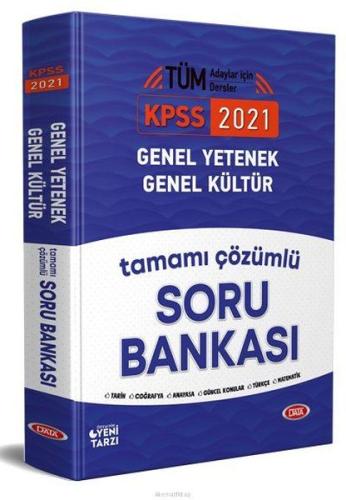 Data KPSS Genel Yetenek Genel Kültür Çözümlü Soru Bankası 2021 Kolektı