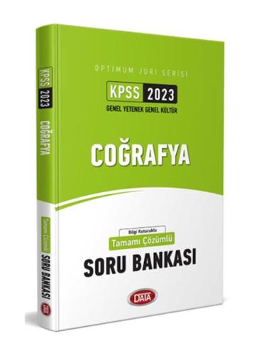 Data KPSS Optimum Jüri Coğrafya Çözümlü Soru Bankası 2023 %23 indiriml