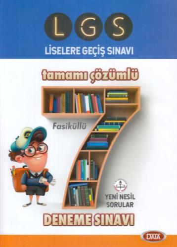 Data LGS Tamamı Çözümlü Fasikül 7 Deneme Sınavı (Yeni) Kolektif