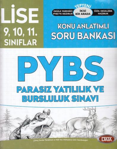 Data Lise 9, 10, 11. Sınıflar PYBS Konu Anlatımlı Soru Bankası Kolekti