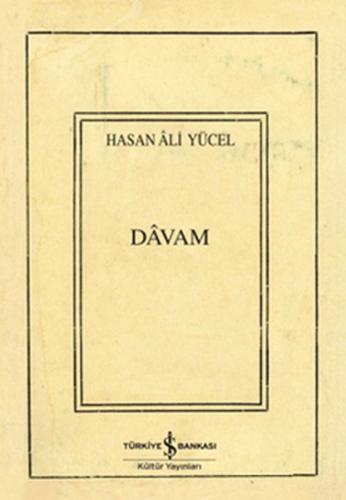 Davam %31 indirimli Hasan Ali Yücel