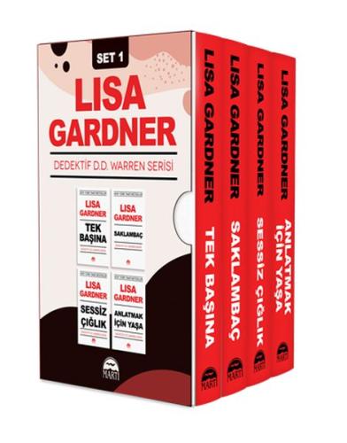 Dedektif D.D. Warren Serisi Set 1 - 4 Kitap Takım %30 indirimli Lisa G