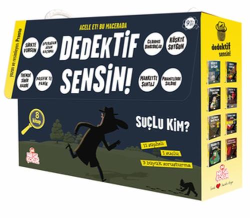 Dedektif Sensin İki Seri Bir Arada (8 Kitap) %20 indirimli Pronto