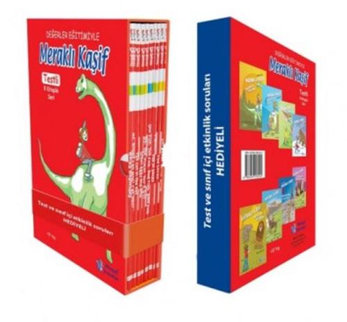 Değerler Eğitimiyle Meraklı Kaşif Dizisi 8 Kitap Kolektif