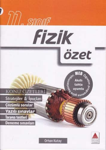 Delta Kültür 11. Sınıf Fizik Özet %18 indirimli Orhan Kutay